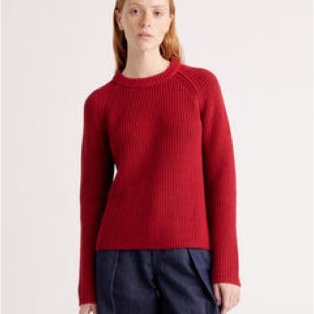 Quince Organic Cotton Fisherman Sweater